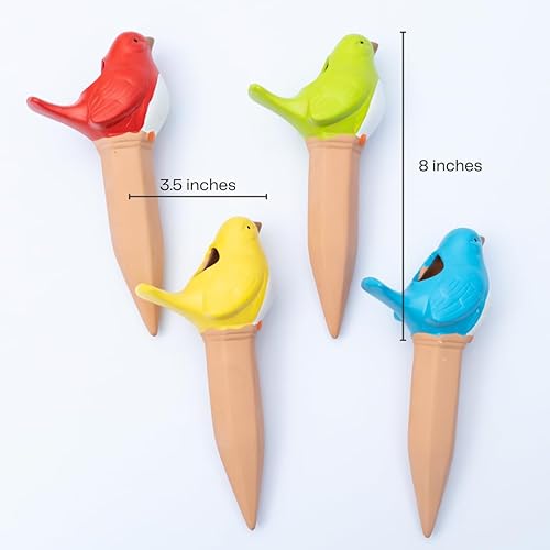Miniatura 6 de 4 dispositivos de riego de plantas de pájaros de terracota para regar plantas, riego automático, picos de pájaros de terracota con riego automático,