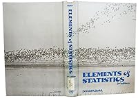 Elements of statistics: An introduction to probability and statistical inference 0442214138 Book Cover