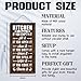 Funny Kitchen Decor, Hanging Kitchen Rules Wood Decor Sign for Home Dining Room Coffee Bar Farmhouse, Housewarming Gift, Printed Wood Wall Art Sign, Retro Art Wall Plaques, 11.8 * 5.9 in