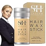 Fly Away Hair Tamer Stick | Stick de cabelo hidratante para perucas,Stick de fixação rápida para cabelos masculinos e femininos, cera modeladora não oleosa para cabelos rebeldes e crespos Pengzi
