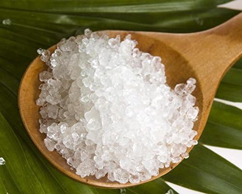 Moroccan Argan Oil Natural Sea Salts Bath Salts Cotton Blossom. Highly moisturizing, relaxing and soothing. 16oz jar