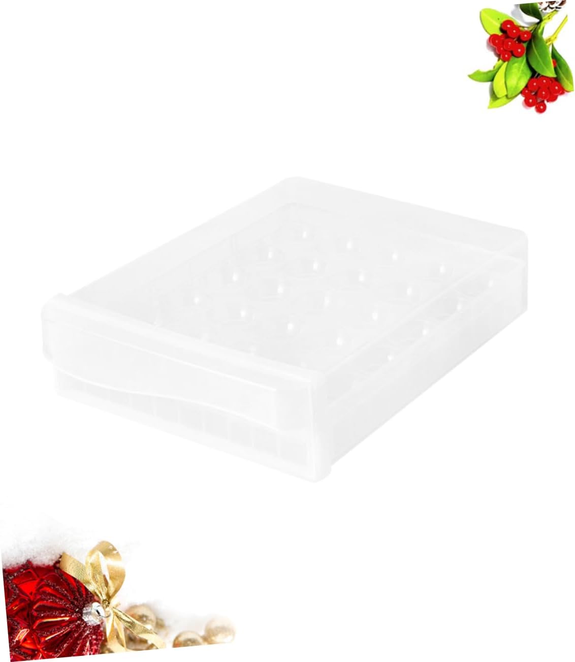 Generic 1pc Home Eggs Box Plastic Container Drawer Style for Refrigerator Holder for Kitchen Organization Safe Storage for Refrigeration