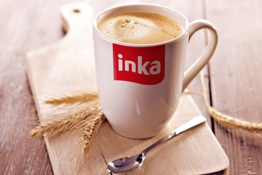 INKA Bebida sin gluten de centeno, cebada, achicoria y remolacha azucarera, 100 g sin cafeína