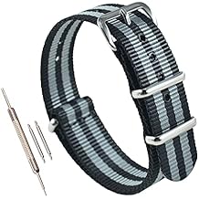 Thin Nylon Watch Strap Band Replacement10-24mm
