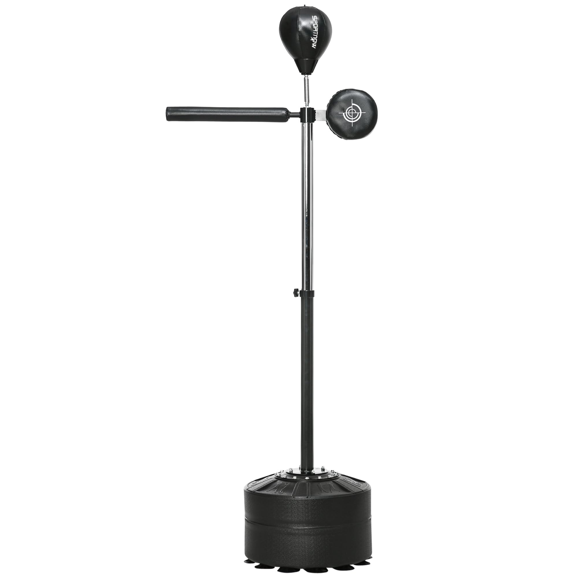 Sacco da boxe SPORTNOW, supporto multifunzione per allenamento di boxe, punching ball regolabile e artiglio