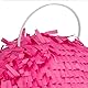 Relaxdays Pinata Eule, niedliche Tierpinata zum selbst Befüllen, Geburtstag, zum Aufhängen, Schlagpinata f. Kinder, pink, 1 Stück