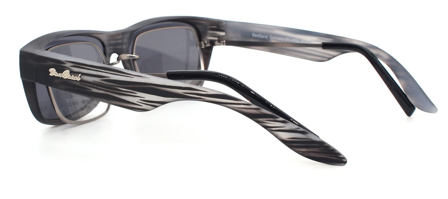 DanCarol DC-POL-2040-C5 -S-G HI-Die Überbrille, ideal für Brillenträger