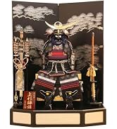 大鎧 五月人形 鎧兜 Amazon.co.jp: 五月人形 奉納鎧5号 本仕立 曙糸之大鎧 正絹糸縅 鎧飾り
