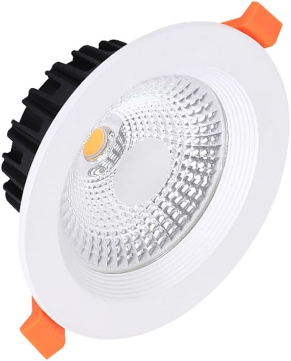 Downlights Ceiling,5W Led Ceiling Spots Glare Background Decor Recessed Downlights Indooring Ac85-265V 70Mm Cut Hole 500Lm Ceilinging Fixture