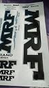 Sports World Rohit Sharma 3D Embossed Cricket Bat Sticker, Blue gallery image