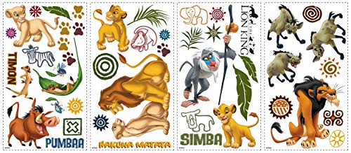 AE5D06D9 The Lion King Peel & Stick Wall Decals