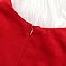 Christmas Baby Girls Long Sleeve Print Tutu Dress Red Crystal Princess Party Skirt Bodysuit (6-12Months, Red)