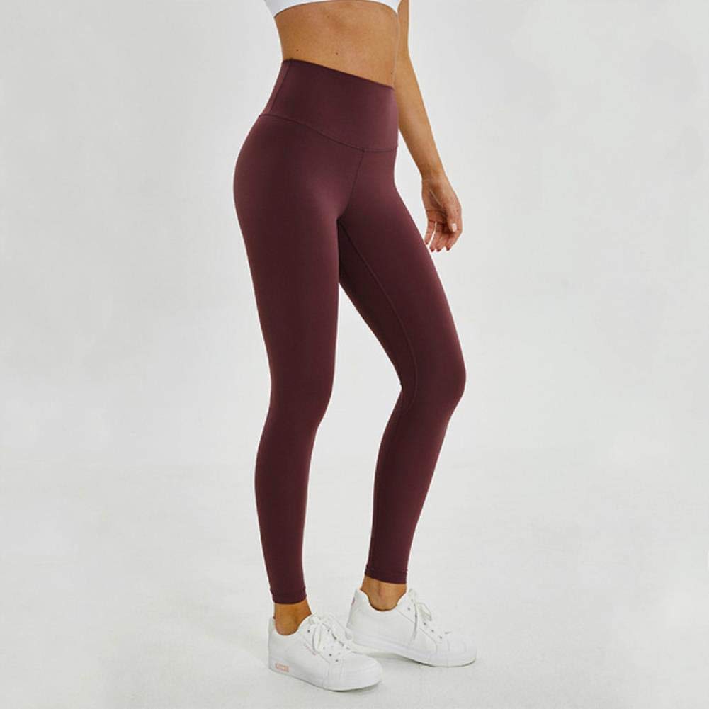 Leggins, butterweich, nacktes Gefühl, athletische Fitness-Leggings, Damen, dehnbar, Kniebeugensicher, Fitnessstudio, Sport, Yoga, Hose