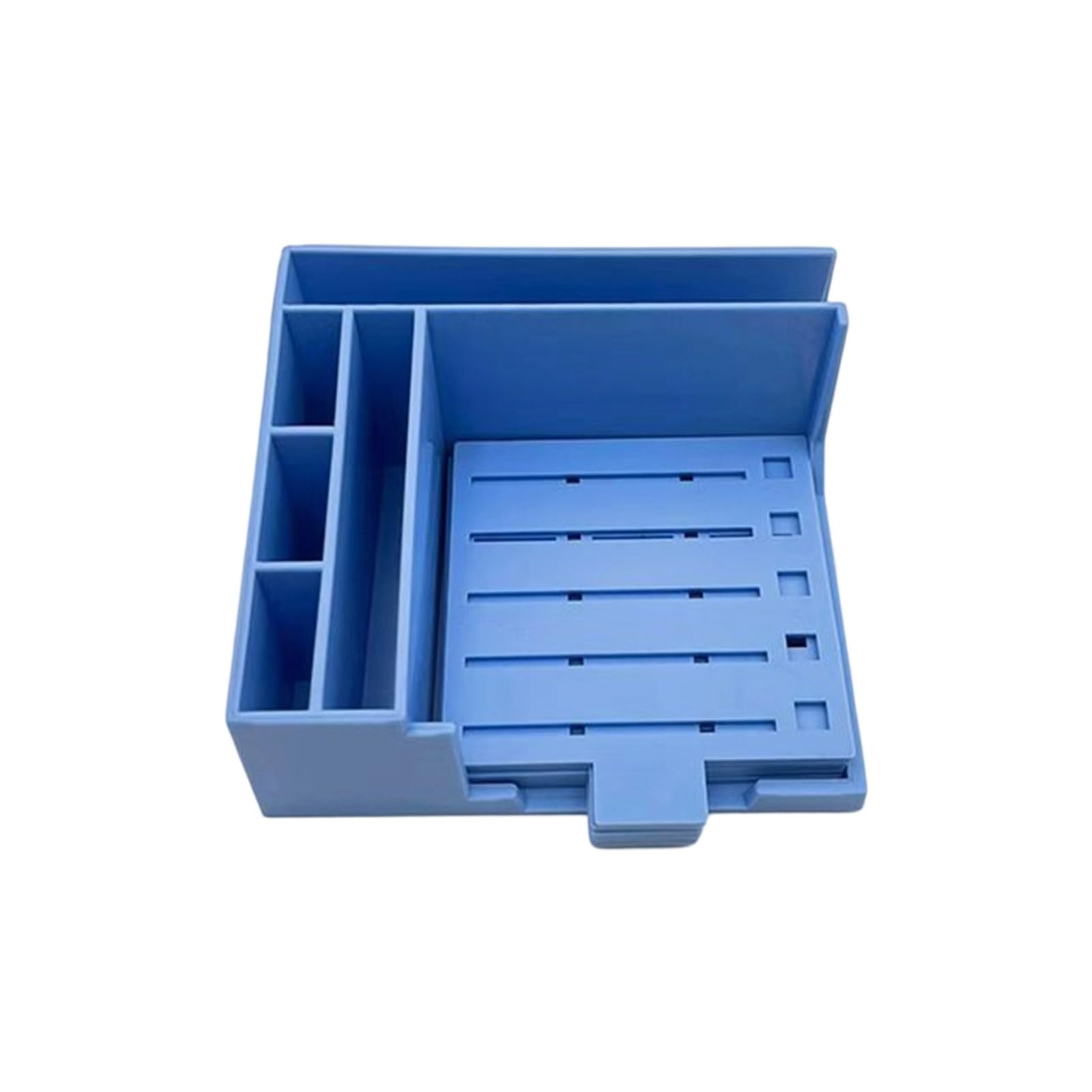 YROHGKPN Multiple Color Sticky Note Organizers with Sturdy PP Materials for Desk Storage Space Saving Note Container