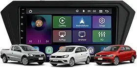 Central Multimídia MP5 Gol Voyage Saveiro G7 Sem Radio Tela 9p Carplay e Android Auto Sem Fio