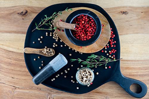 FOODOKO FINEST - Pfeffer Gewürze Geschenke Set | 6 aufregende Pfeffersorten im Probierset | Ganze Pfefferkörner geeignet für die Pfeffermühle (75g)