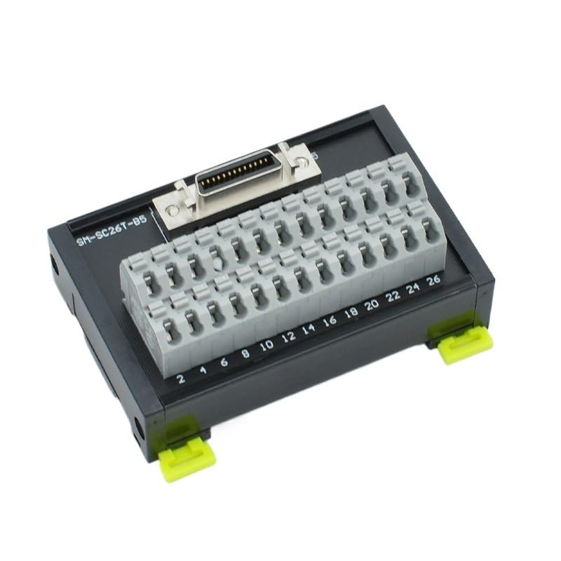 Bornier à vis Servo SCSI, bornier à 26 pôles, Plaque d'adaptateur de répartiteur MDR26, bornier SM-SC26T-B5(AL121808F-RGY)