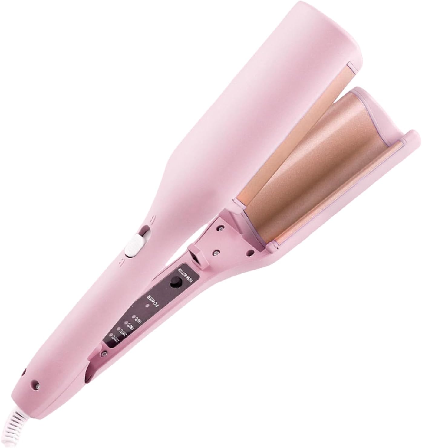 Haarijzeren krultje, krultang – Travel Portable Hair Curling Iron,Wandgereedschap met 15 seconden verwarming, 4 verstelbare temperatuurinstellingen Ionisch voor vrouwen, meisjes, volwassenen, tieners