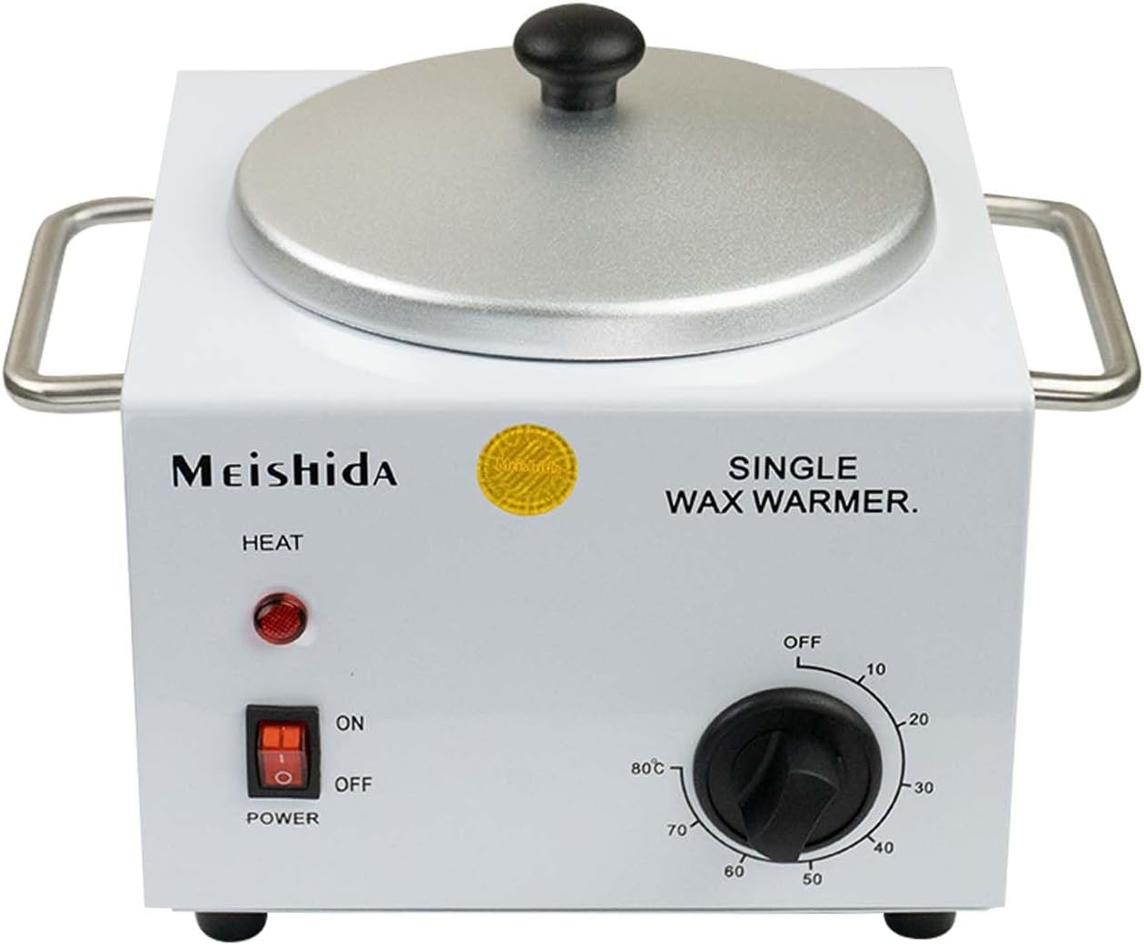 Professional Wax Warmer, Single Pot Electric Wax Melt Heater, Beauty Machine for Body Hair Removal, Aluminum Wax Heater for Home and Spa Use