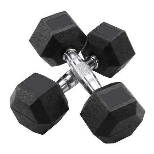 P&S Fitness hex Dumbbell 2.5kg, Set of Two(2×2.5kg) Total Weight 5kg