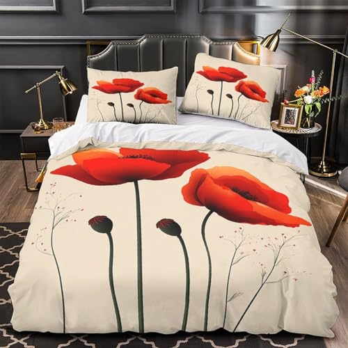 Parure de lit microfibre effet 3D ultra douce super king size - 2