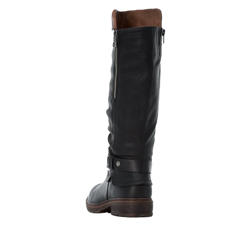 Rieker Damen 94789 Kniehohe Stiefel