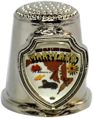 Souvenir Thimble - Maryland - MD