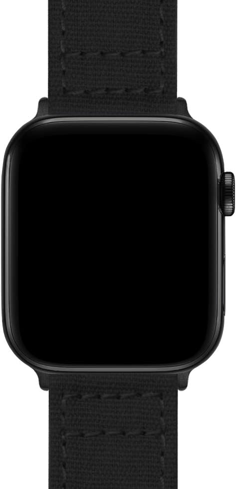 BARTON WATCH BANDS - Canvas Watch Bands Compatible with Apple Watch Models - 1, 2, 3, 4, 5, 6, 7, 8, 9, 10, SE, Ultra & Ultra 2