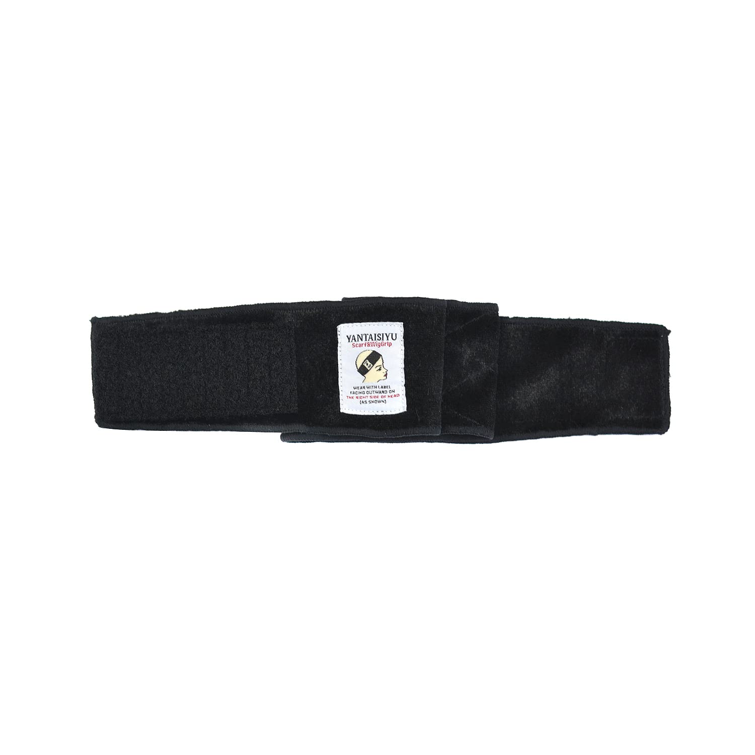 2 Pieces Adjustable Wig Grip Headbands Non-Slip Wigs Scarf Grip Band to Hold Wig in Place (Black), 1 count (Pack of 2) - Image 4