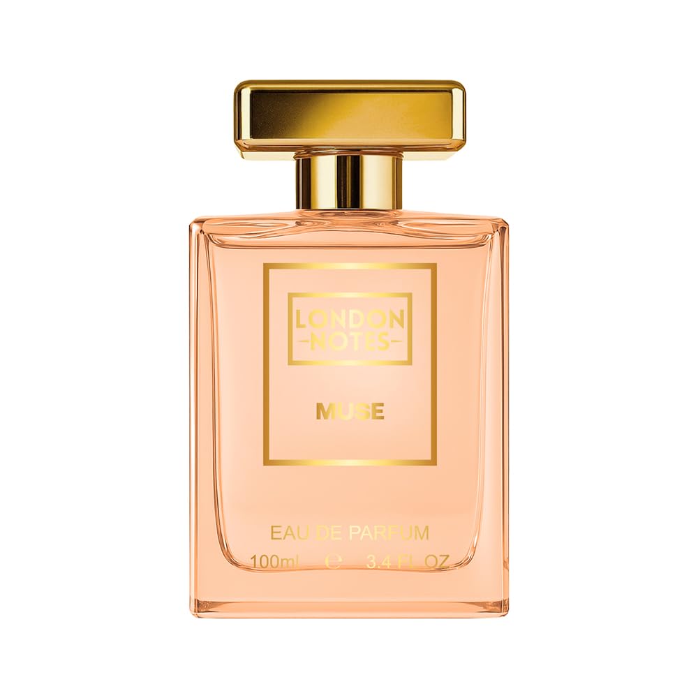 LONDON NOTES Muse Perfume for Men & Women | Unisex Long Lasting Fresh & Fruity Fragrance | Floral Notes with Orange Blossom & Jasmine | 100ml