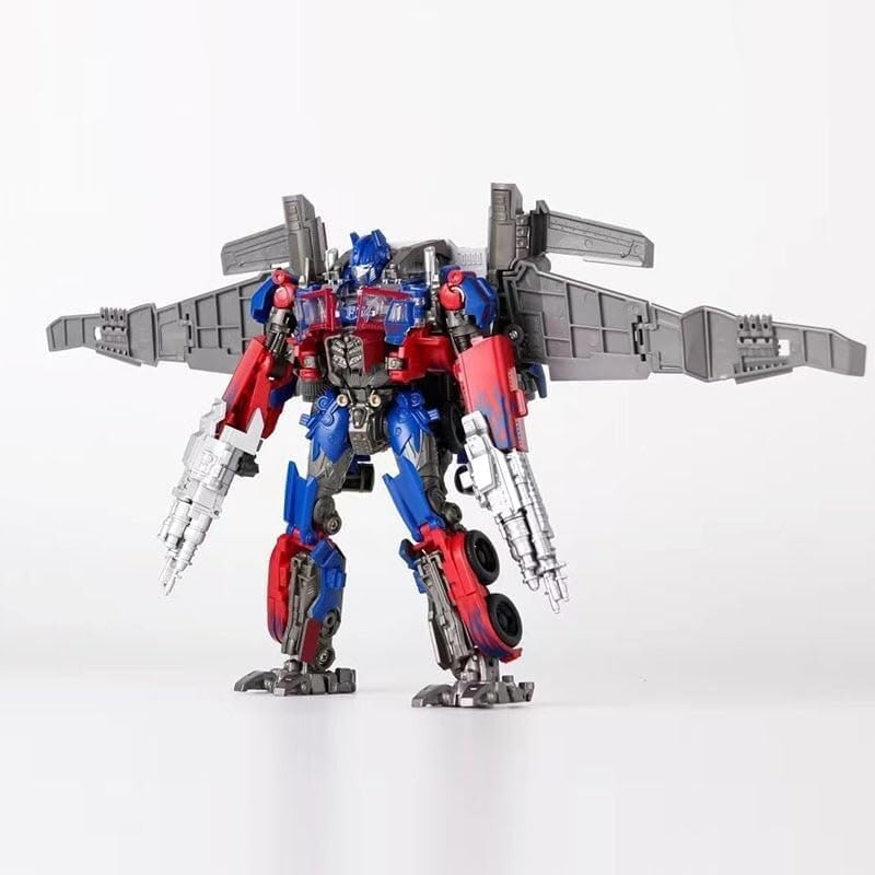 B0CMQGRR4H_image_5 Transformer Toy Studio Series Rise of The Mighty Warrior Optimus Prime TW-1122 Optimus Prime con carro robot transformador modelo de juguete con