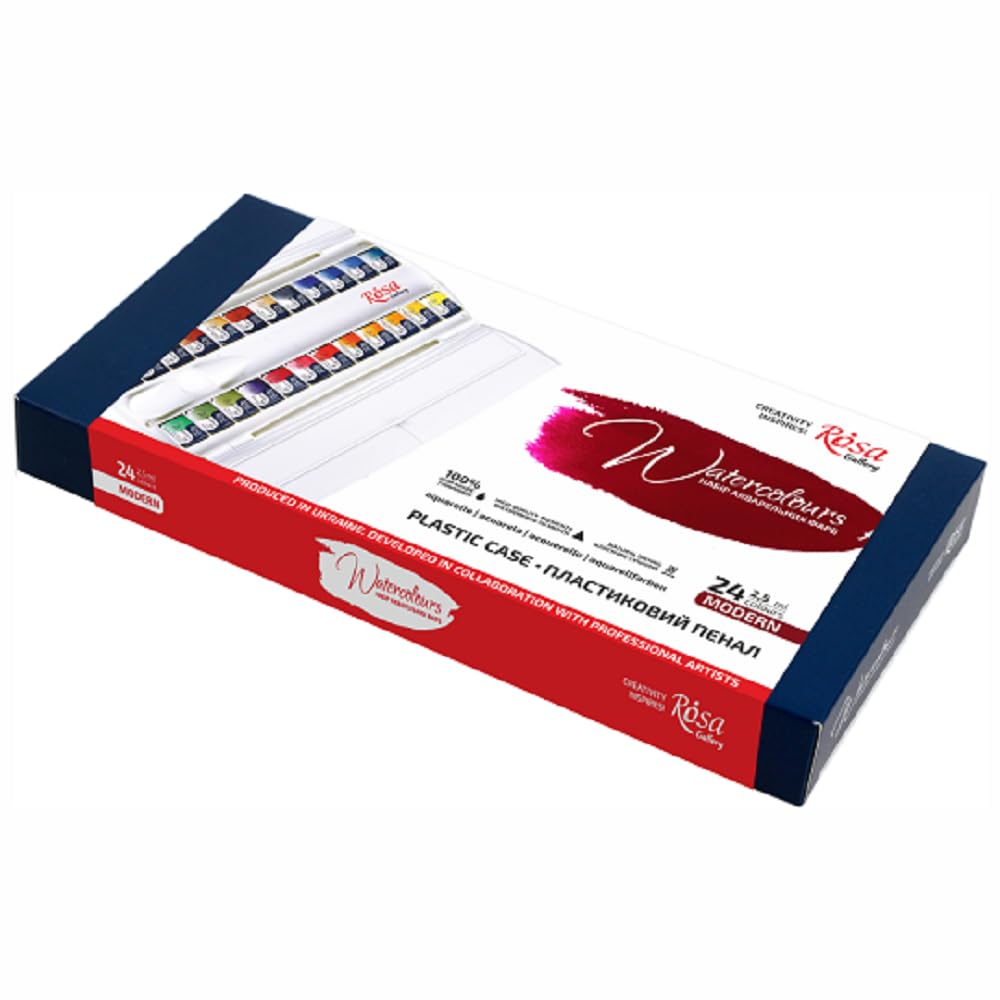 Rosa Gallery Modern Watercolour 24 Colours