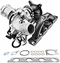 A-Premium Turbo Turbocharger Kit with Gasket Compatible with 2009-2017 Audi A4 (Quattro) A5 (Quattro) A6 (Quattro) allroad Q5 L4 2.0L Replace # K03 Turbos