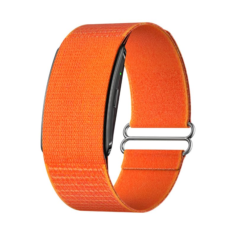 Gloryfit-Pro Fitness Smart Band Health Tracker Upto 47 Days Battery | 170+ Sports Modes | 24/7 Heart Rate, Stress,HRV Monitor | 6 AXIS Sensor | Screenless & Sleek | iOS/Android Support (Orange)-picture-15