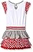 Disney Little Girls' Minnie Its All About The Dots Tunic with Ruffles