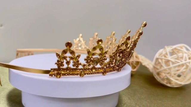 2 Stück Geburtstagskronen Mit Strass – Glitzer-Tiaras Für Frauen & Mädchen