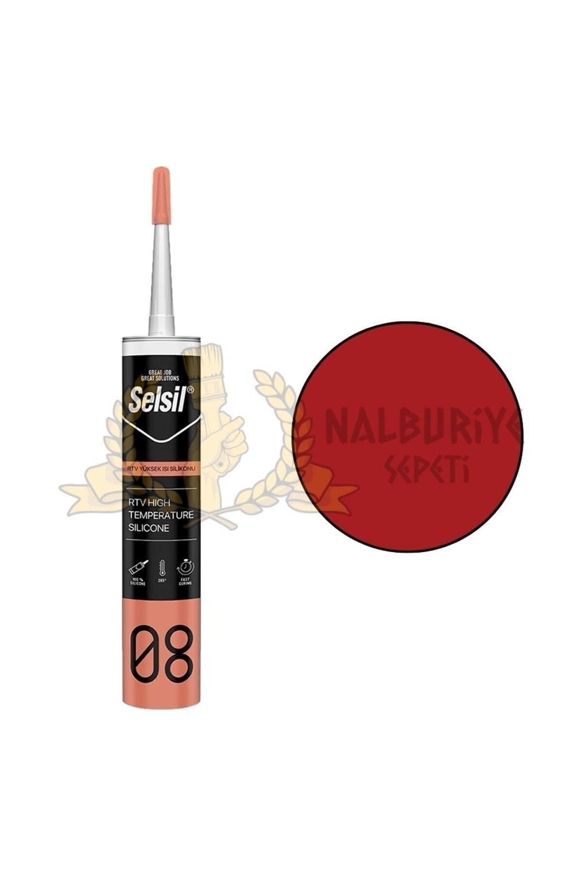 Selsil Yüksek Isı Silikon 310 Ml