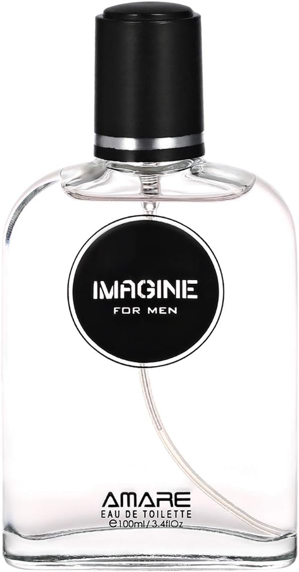 Imagine By Amare: Eau de Toilette Spray | EDT Men's Fragrance | Cologne for Men | Perfume for Men | Fruity and Floral Fragrance | Long-lasting Perfume for Men | Ideal Gift | 100ml