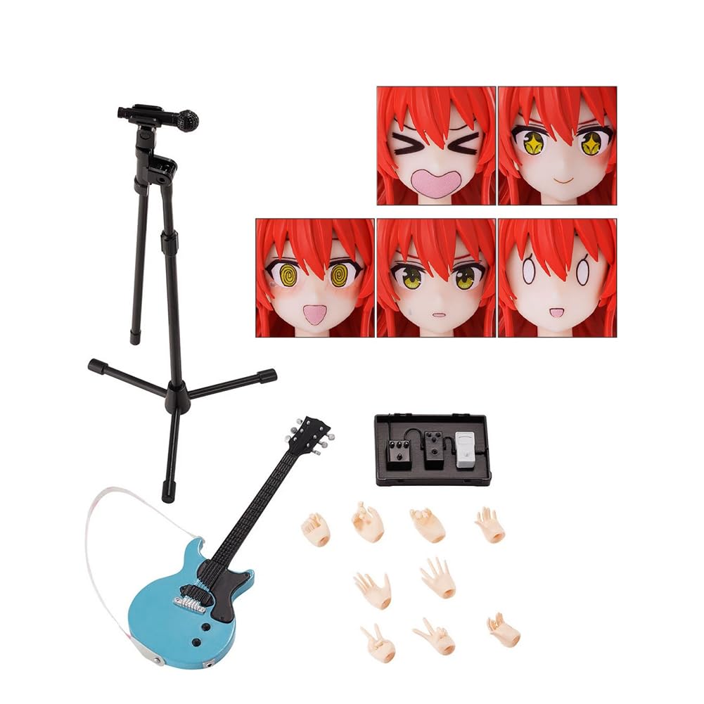 DEXSHUN Kita Ikuyo Action Figure Anime - Statua mobile con accessori, 14 cm | Action figure in PVC, anime merch, decorazione, regalo per gli appassionati di anime