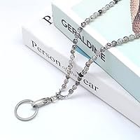 Vista 85 de Cordón para mujer, cordones con cuentas para tarjetas de identificación, soporte para profesores, llavero y correa para collar para mujeres y niñas