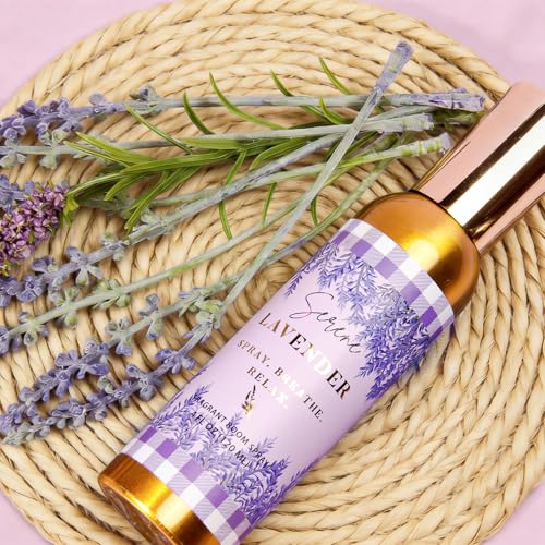 Room Spray, Bright Vanilla, Eucalyptus leaves, Serene Lavender, 3 Pack, Each 4 fl oz, Air Freshener for Home, Long-Lasting Odor Eliminator for Bathroom and Office by CLESH - Image 3
