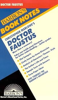 Paperback Christopher Marlowe's Doctor Faustus (Barron's Book Notes) Book