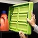 CleverMade Collapsible Storage Bins - Obsidian 3 Pack 46L - Stackable Containers Heavy Duty Capacity Folding Crates - Space-Saving for Home