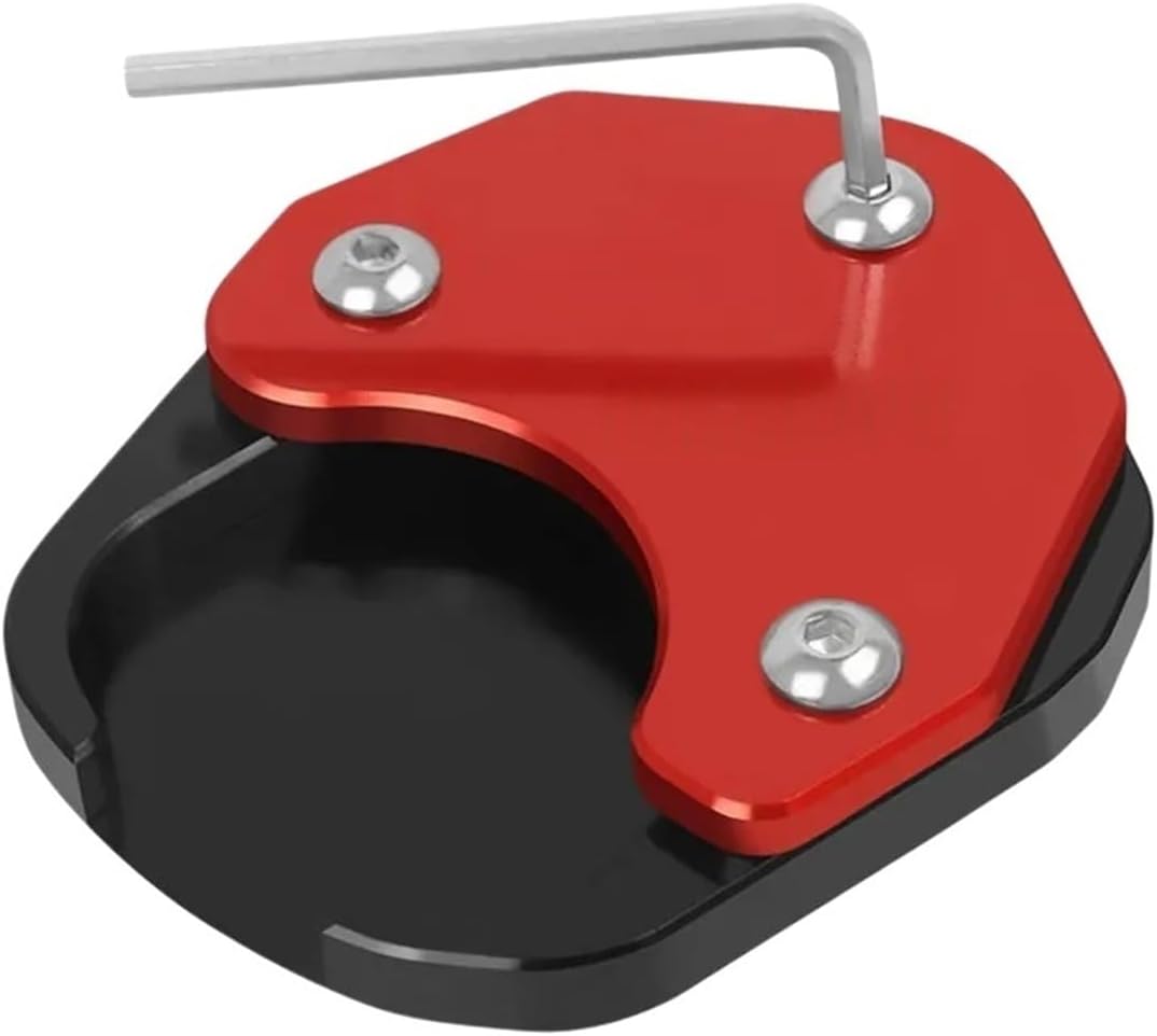 Motorcycle Kickstand Enlarge Plate For Tiger660 Ti&ger Sports 660 2022 Motorcycle Accessories Kickstand Foot Side Stand Enlarger Pad Valve Caps