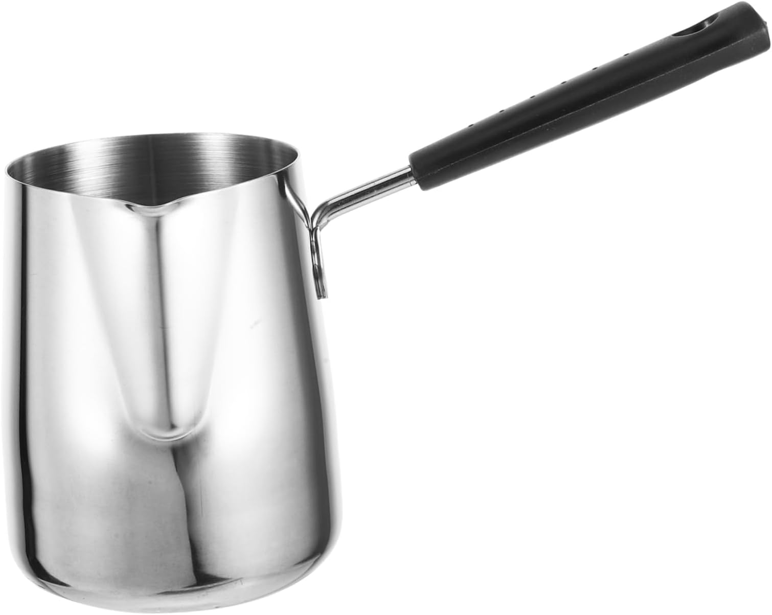 SHOWERORO Camping Pot Pots Stovetop Brewing Large Capacity Turkish Coffee Maker Stainless Steel Warmer and Easy Spout