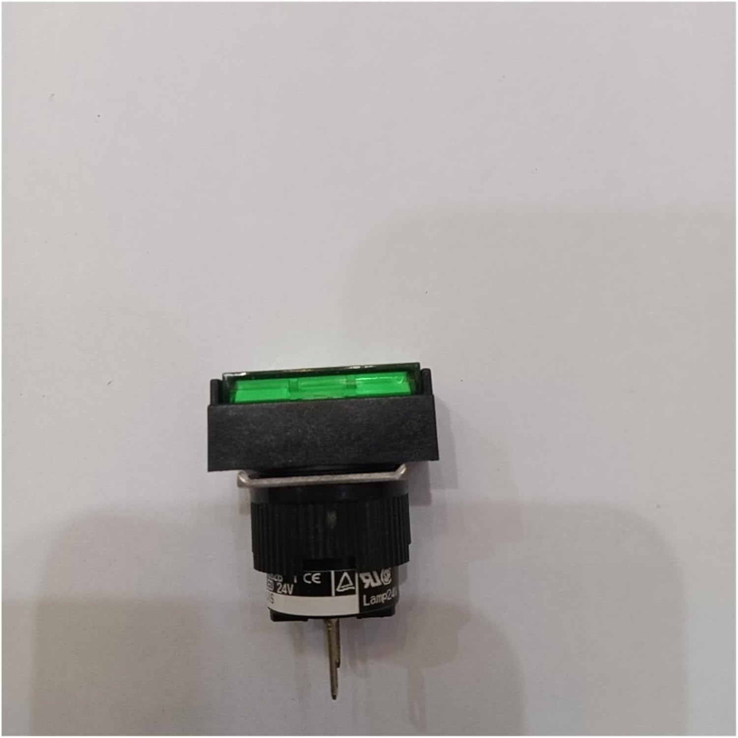Green Rectangular Indicator Light AH165-ZTGE3 for Industrial Control Cabinets and Instrument Panels
