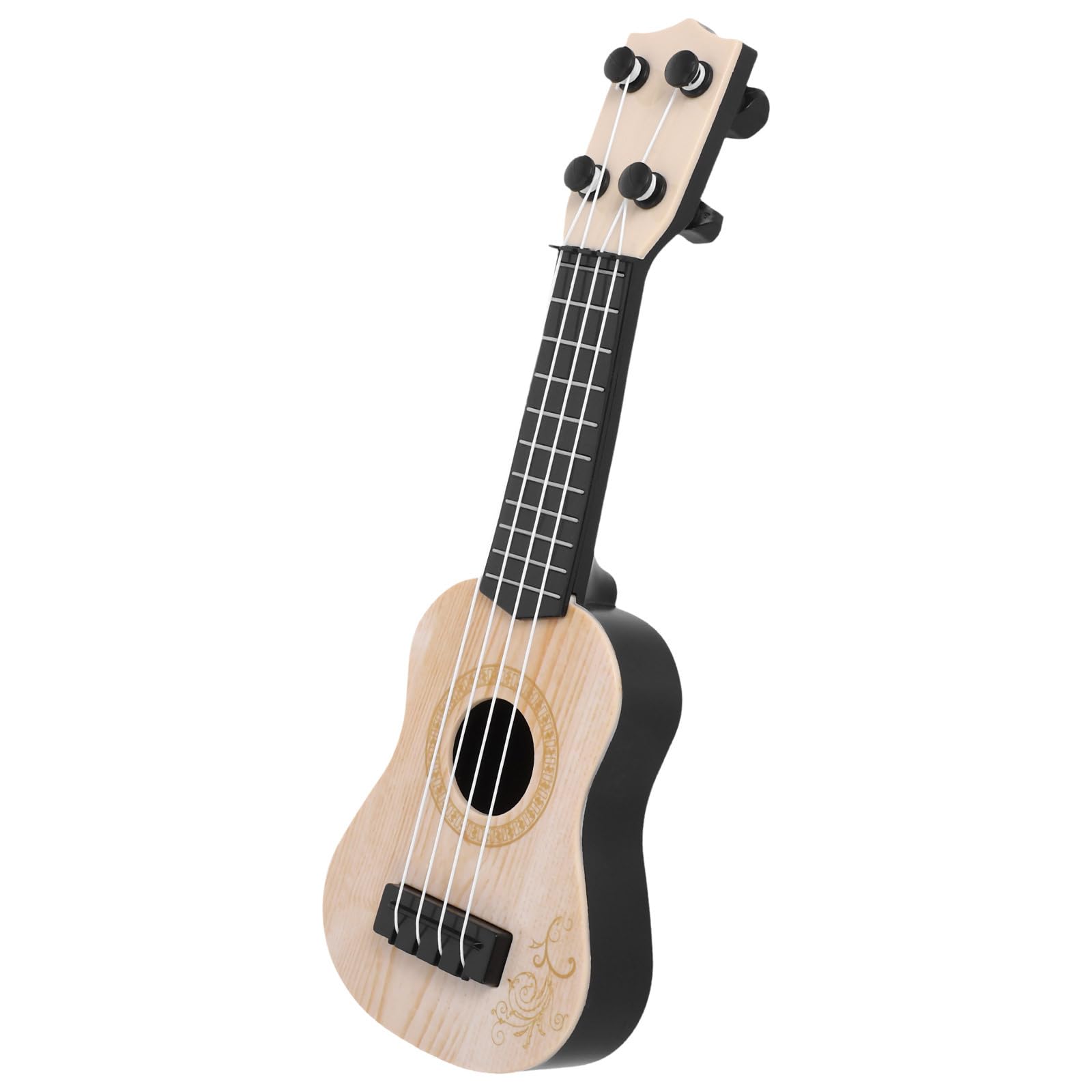 Juguetes de ukelele para niños – Mini guitarra de 4 cuerdas, instrumento de iluminación musical para edades de 3 a 5 años, regalo divertido y educativo