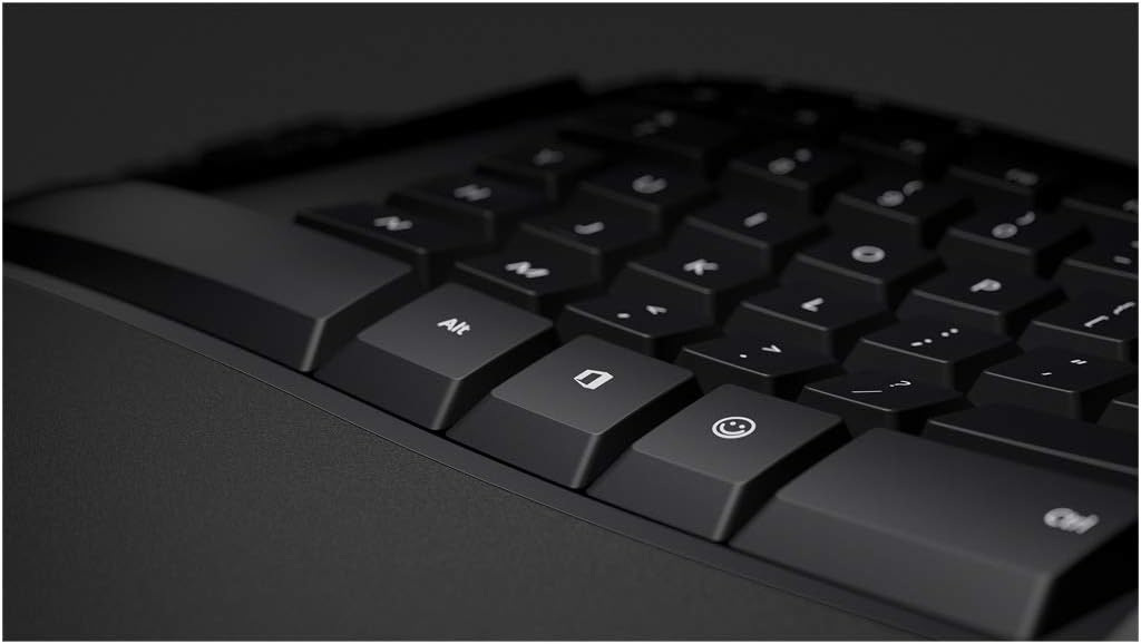 Microsoft LXN-00004 Ergonomic Keyboard for Business