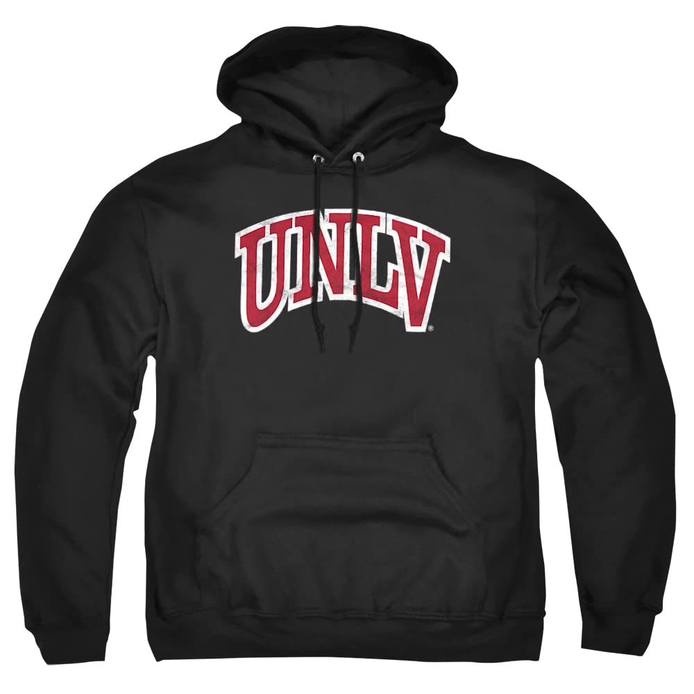 LOGOVISION Official Collegiate Distressed Primary Logo Adult Pullover Hoodie Collection — view 149