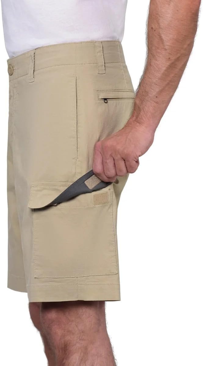 Wearfirst Men’s Classic Fit Stretch Lightweight Cargo Short - Image 5